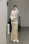 Marc le bihan round neck T -shirt 2897 white